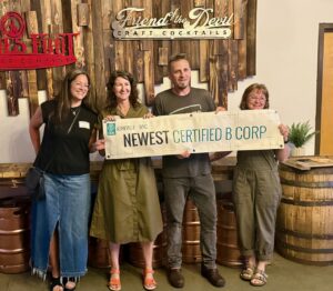 B Corp Certification Celebration – Devil’s Foot Beverage Company